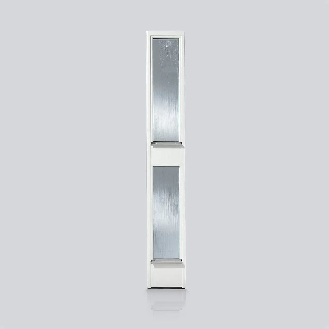 Sidoljus med två glas.