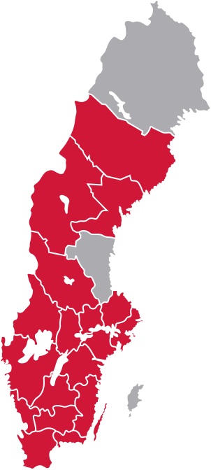 Sverige-karta
